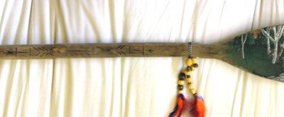 Painted Oar