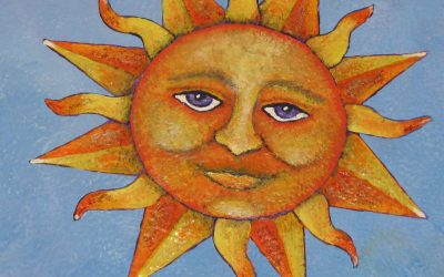 Bryce’s Mural (sun detail)