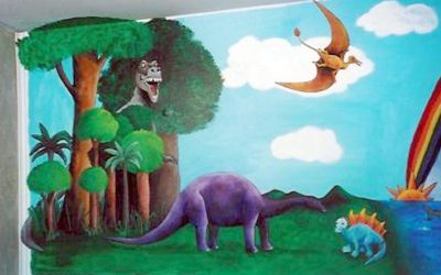 Dinosaur Mural