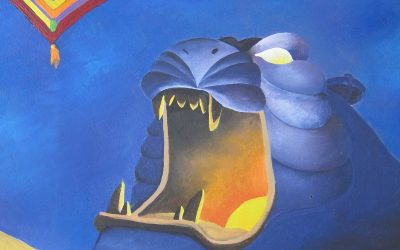 Jonny’s Mural (flying carpet detail)