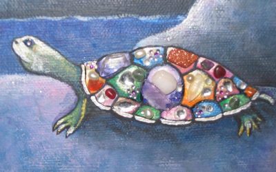 Turtle Moon (jeweled turtle)